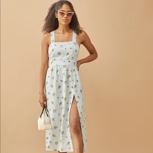 Reformation Elara Linen Dress